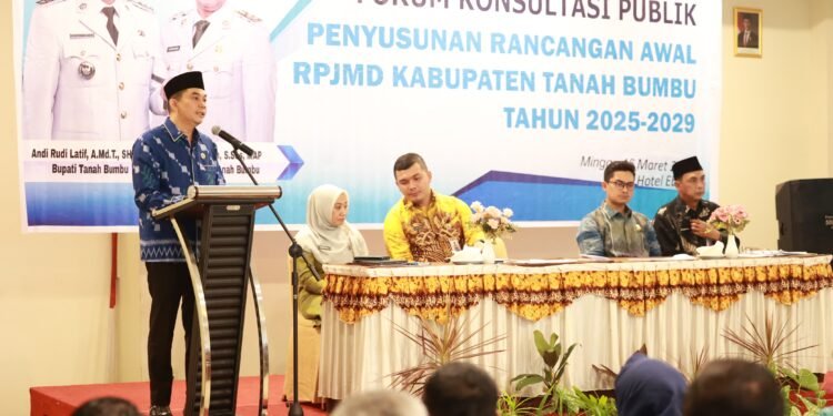 Konsultasi Publik RPJMD Tanbu, Bupati Andi Rudi Latif : Kiblat Pembangunan Daerah 5 Tahun
