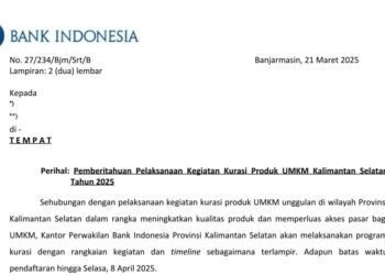 Bank Indonesia Dorong UMKM Kalsel Naik Kelas Melalui Kurasi Produk
