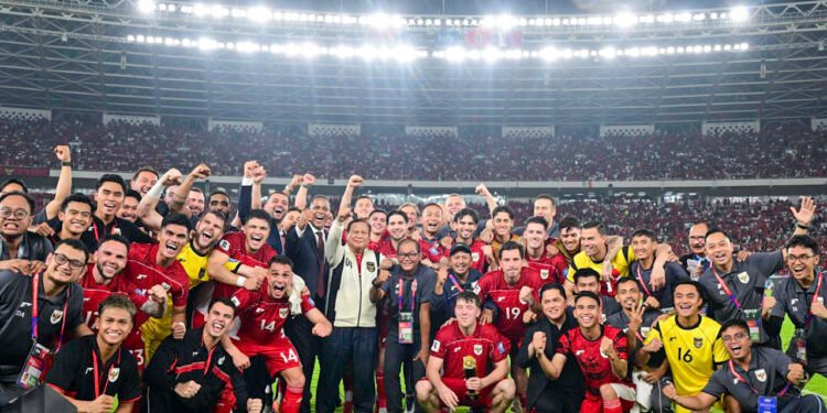 Unggul 1-0, Presiden Prabowo Apresiasi Perjuangan Timnas Indonesia Usai Laga Kontra Bahrain