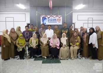 Evaluasi Program dan Kebijakan Strategis, Diskominfo Provinsi Kalsel Kunker ke Diskominfo Kabupaten Kotabaru