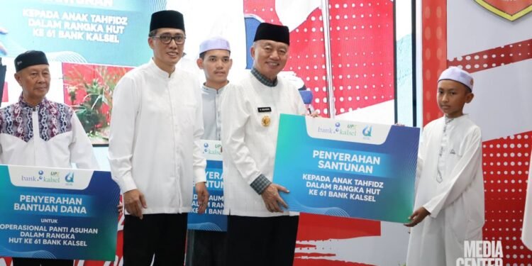 Gubernur Kalsel Hadiri Syukuran Hari Jadi Ke-61 Bank Kalsel