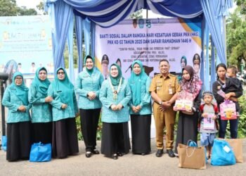 HKG Ke-53 di Kabupaten Tanah Laut, TP PKK Kalsel Gelar Rangkaian Bakti Sosial
