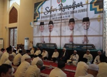 Safari Ramadan Pemprov Kalsel di Tanbu, Bupati Bang Arul: Momentum Perkuat Sinergitas