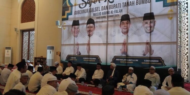 Safari Ramadan Pemprov Kalsel di Tanbu, Bupati Bang Arul: Momentum Perkuat Sinergitas