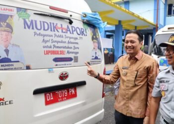 Mudik Bareng LAPOR, Pemprov Kalsel Berikan Kemudahan Layanan Aduan kepada Masyarakat