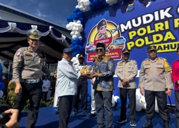 Mudik Gratis 2025, Polda Kalsel Berangkatkan 400 Pemudik