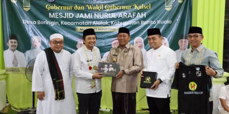 Safari Ramadan di Kabupaten Batola, Wagub Kalsel Resmikan Masjid Jami Nurul Arafah