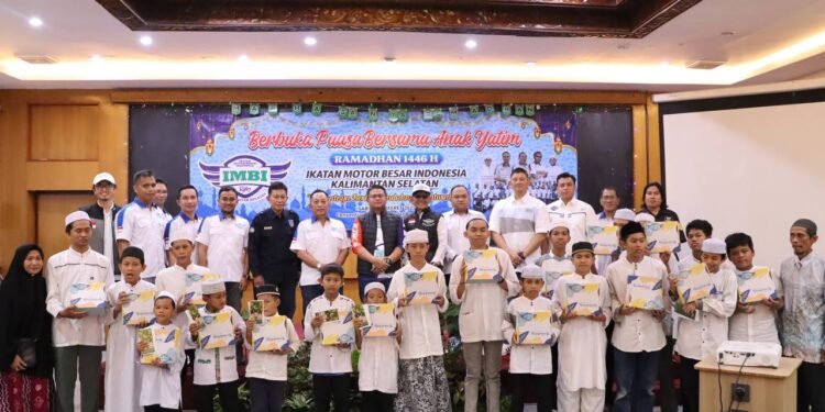 Wujud Kepedulian, IMBI Kalsel Berbagi Kebahagiaan Dengan Panti Asuhan Yayasan Al-Ashar Banjarmasin