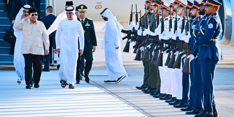 Tiba di Abu Dhabi, Presiden Prabowo akan Bertemu Presiden MBZ