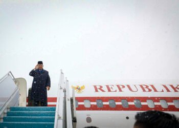 Saat Salju Ankara Mengantar Keberangkatan Presiden Prabowo ke Antalya