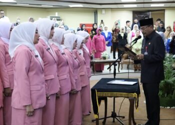 Pelantikan Gatriwara Periode 2024-2029, Wagub Kalsel : Perkuat Peran Perempuan dalam Pembangunan