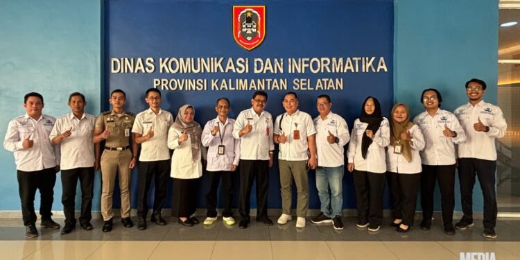 Diskominfo Kalsel Terima Kunjungan Kerja Diskominfo Batola, Bahas Penyusunan Renstra
