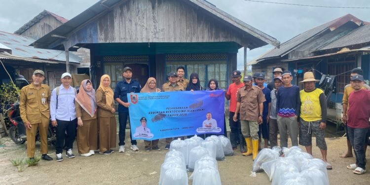 Atasi Penurunan Populasi Akibat Overfishing, Dislutkan Kalsel Restocking Ikan Lokal di Kabupaten Tapin