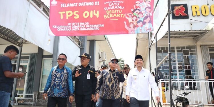 Wakil Gubernur Kalsel Pantau Pelaksanaan PSU di Banjarbaru
