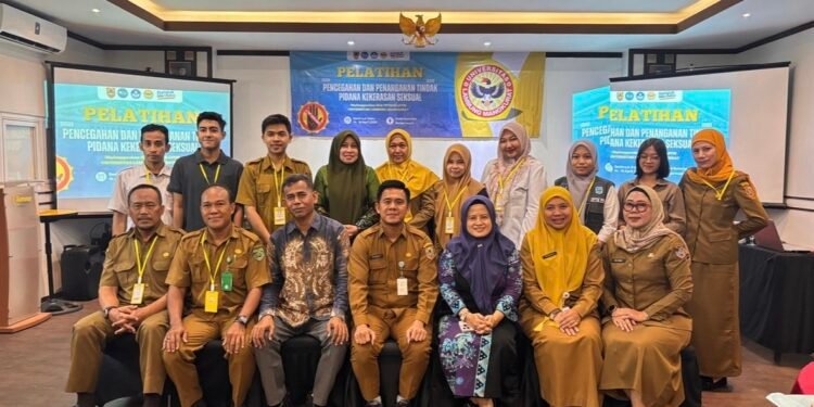 DPPPAKB Kalsel Tingkatkan Kapasitas SDM Melalui Pelatihan Pencegahan dan Penanganan Tindak Pidana Kekerasan Seksual
