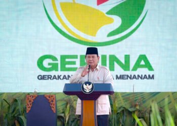 Luncurkan Gerina, Presiden Apresiasi Partisipasi Aktif Wujudkan Ketahanan Pangan Nasional