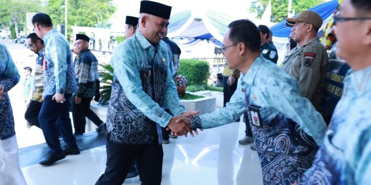 Wakil Bupati Tanah Bumbu Hadiri Puncak Peringatan Hari Jadi ke-26 Kota Banjarbaru