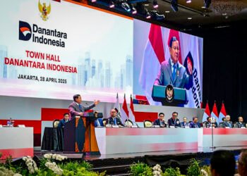 Presiden Prabowo Berikan Arahan kepada 1.500 Pimpinan BUMN dalam Acara Town Hall Danantara Indonesia