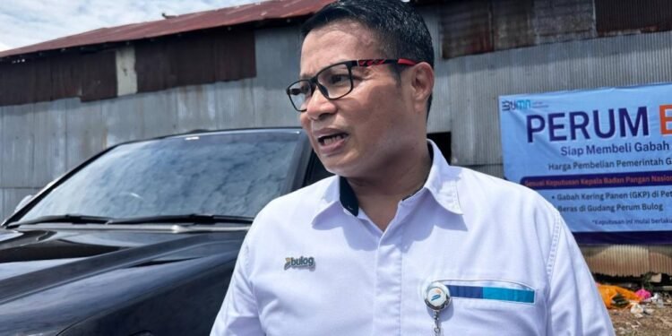 Hingga April 2025, Bulog Kalsel Catat Realisasi Serapan Gabah dan Beras dari Petani Capai 7.200 ton