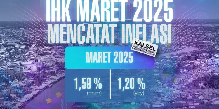 IHK Maret 2025, KPw BI Kalsel Rilis Capaian Inflasi Sebesar 1,59 Persen