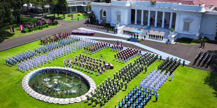 Presiden Prabowo Terima Kunjungan Resmi Presiden Senat Hun Sen di Istana Jakarta