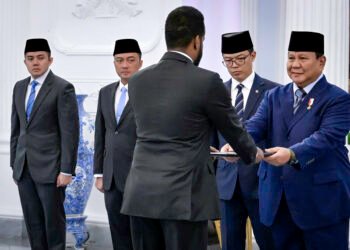 Presiden Prabowo Terima Surat Kepercayaan Delapan Duta Besar Negara Sahabat di Istana Merdeka