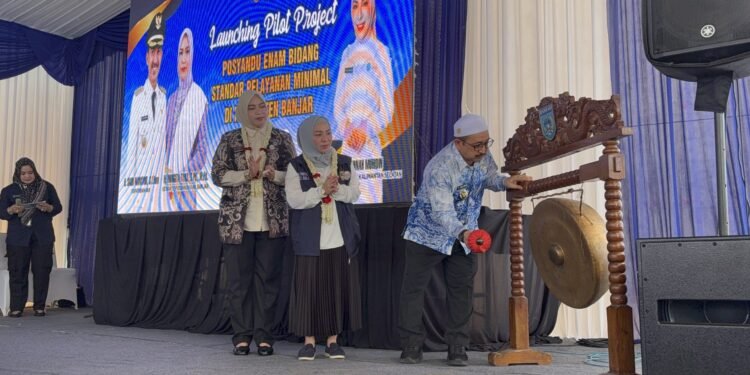 Kunjungi Posyandu Jati 2, Ketua TP Posyandu Dorong Peningkatan Kesejahteraan Masyarakat Lewat 6 SPM