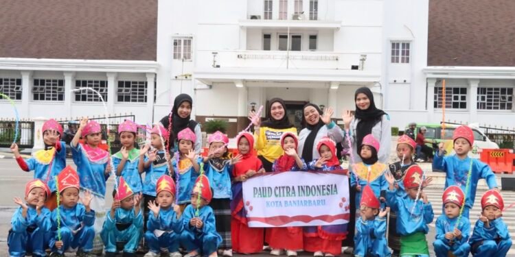 PAUD Citra Indonesia Tunjukkan Eksistensinya di Parade Senja