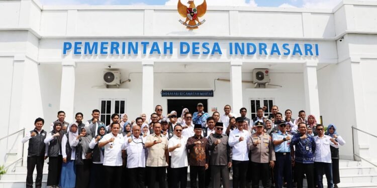Mendes PDT RI Tinjau Pembentukan Koperasi Merah Putih di Desa Indrasari