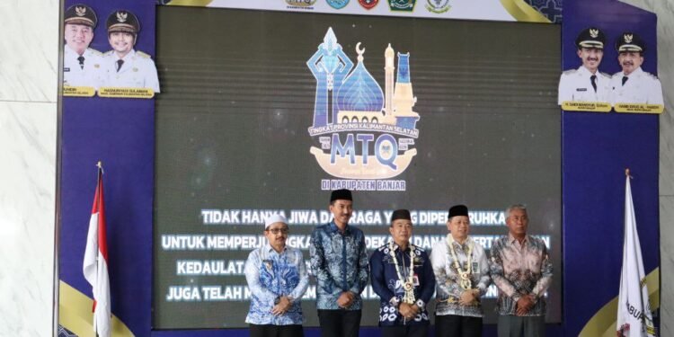 Kalsel Launching MTQ Nasional ke-36 Tingkat Provinsi, Kabupaten Banjar Jadi Tuan Rumah Setelah 17 Tahun