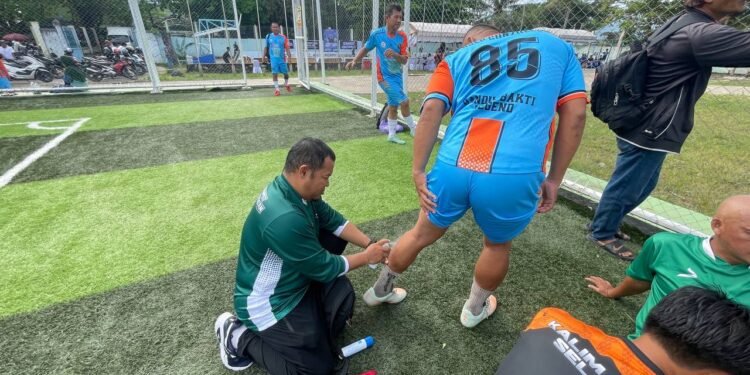 PTOI Kalsel Turunkan 20 Sport Terapis untuk Jaga Keamanan Pegiat di Forda 2025