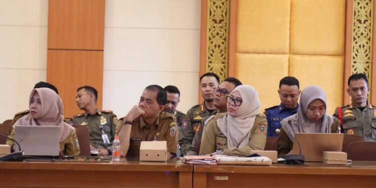TP Posyandu Kalsel Gelar Rapat Evaluasi Pasca Pelaksanaan Wajib Dasar 6 SPM di 6 Lokus