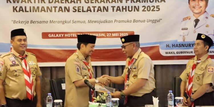 Hasnuryadi Sulaiman Nahkodai Pramuka Kalsel, Siap Cetak Generasi Muda Unggul dan Berjiwa Pelayan