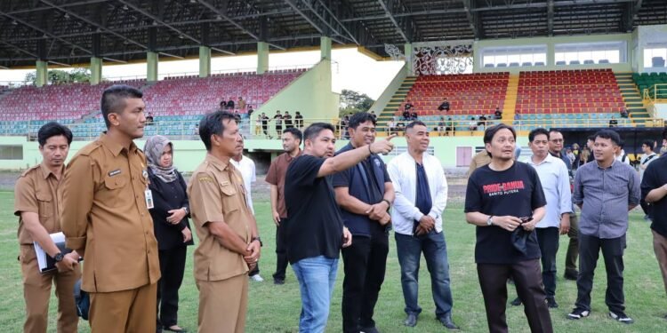 Wagub Kalsel Tinjau Stadion 17 Mei, Siap Bangkitkan Kejayaan Barito Putera di Liga 2