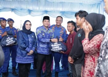 Bupati Andi Rudi Latif Apresiasi Ground Breaking Markas Unit Patroli Ditpolairud Polda Kalsel di Muara Bunati