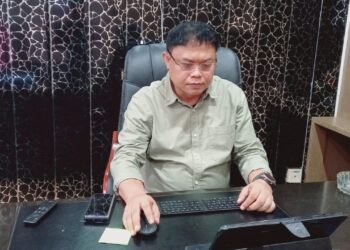 Permudah Pelayanan, BPN Tanah Bumbu Terapkan Buku Tamu Digital
