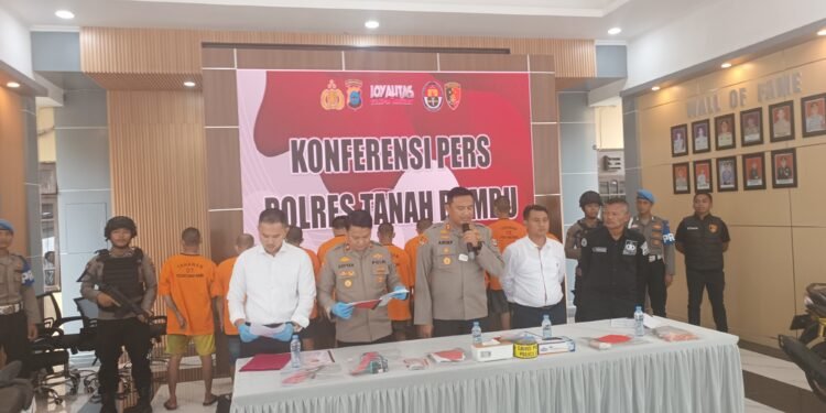 Sikat Intan 2025, Polres Tanah Bumbu Ungkap 18 Kasus Kejahatan