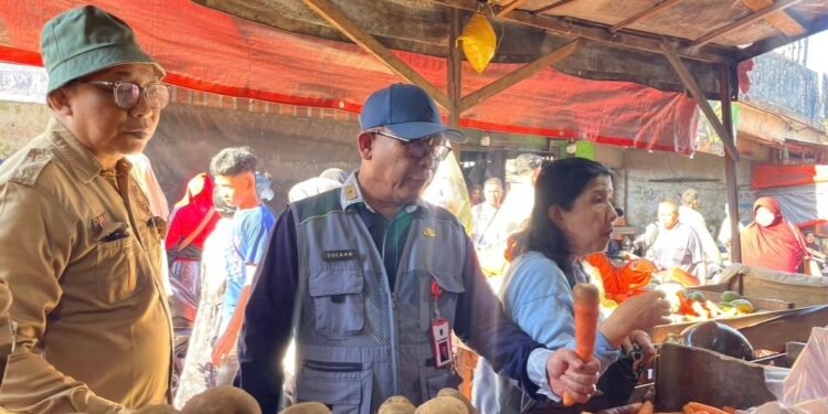 Pastikan Kestabilan Harga Bapok Jelang Iduladha, Disdag Kalsel Sidak ke Pasar Sentra Antasari Banjarmasin