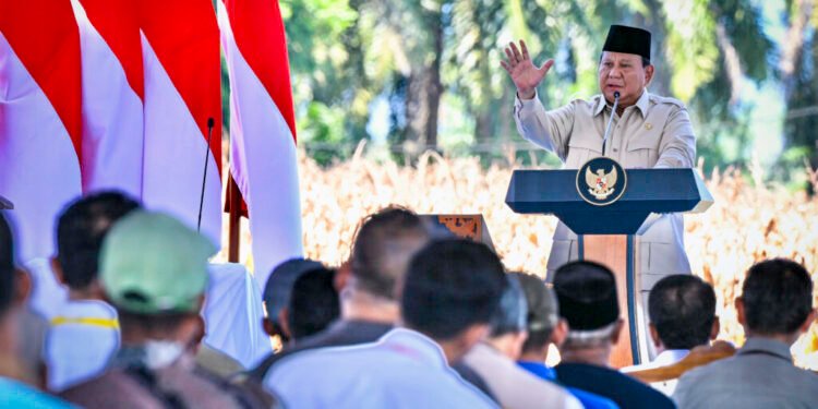Dari Bengkayang, Presiden Prabowo Tegaskan Komitmen Menuju Kedaulatan Pangan