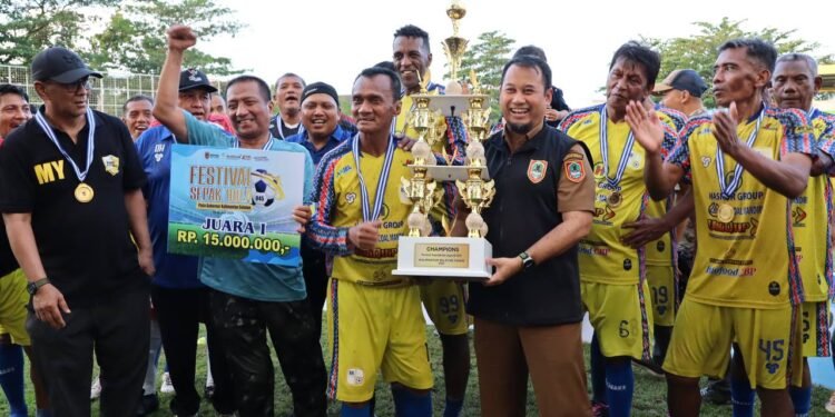 Barito Putera Legend Juara Festival Sepak Bola Piala Gubernur Kalsel 2025