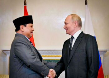Pererat Persahabatan, Presiden Prabowo Bertemu Presiden Putin di Istana Konstantinovsky