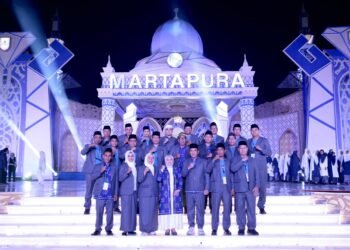 Kafilah Tanah Bumbu Semarakan Pembukaan MTQN ke-36 Kalimantan Selatan