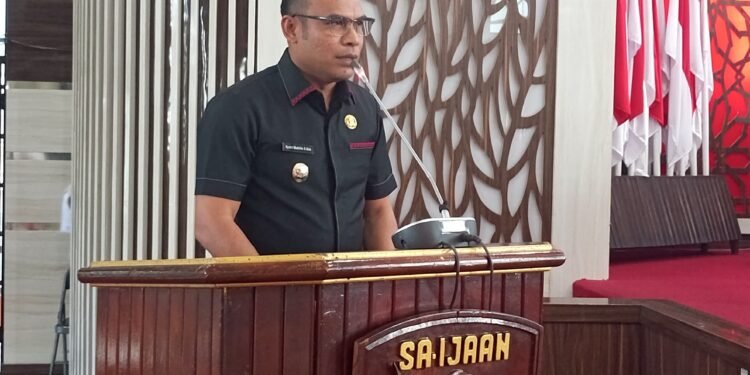 Pemkab Kotabaru Sampaikan Rancangan KUPA-PPAS 2025 dalam Rapat Paripurna DPRD