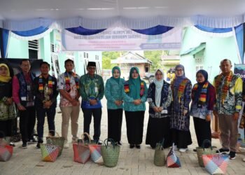 Ketua TP PKK Kotabaru Sambut Tim Pembina Posyandu dan Kader Berprestasi Provinsi Kalsel 2025