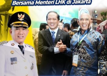 Serius Ciptakan Lingkungan Bersih,Bupati Kotabaru Hadiri Rakornas Pengelolaan Sampah Nasional