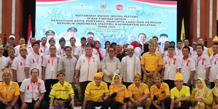 MUSDA Pertama DPD PAPPRI Kalsel, Rancang Kemajuan Musik di Banua