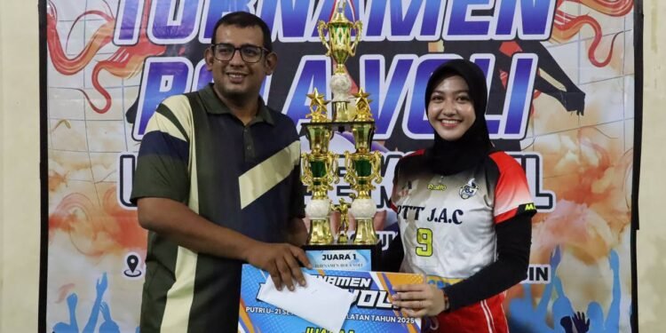 Turnamen Voli U-21 Kalsel 2025 Sukses, MBG Tanah Bumbu Raih Juara Pertama