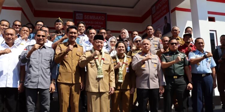 Gubernur Kalsel Resmikan Koperasi Desa Merah Putih Indrasari