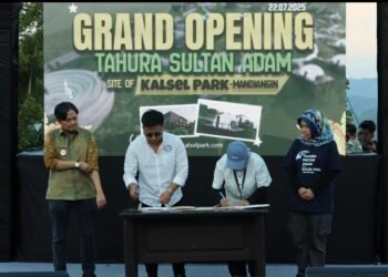 Peresmian Tahura Sultan Adam Site of Kalsel Park, Wagub Kalsel : Warisan untuk Generasi Mendatang