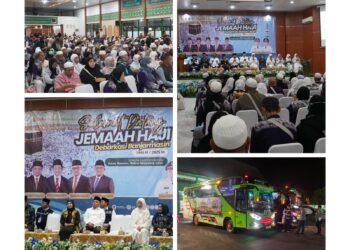 Pemkab Kotabaru Sambut Kedatangan Jamaah Haji Kotabaru Kloter 11 BDJ, Satu Wafat di Tanah Suci